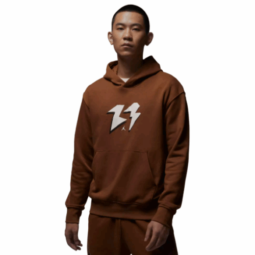 Bluza męska Nike Jordan Flight kangurka brown
