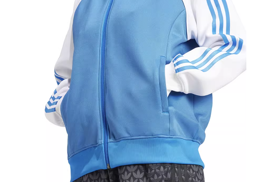 Bluza damska Adidas Adicolor blue - obrazek 5