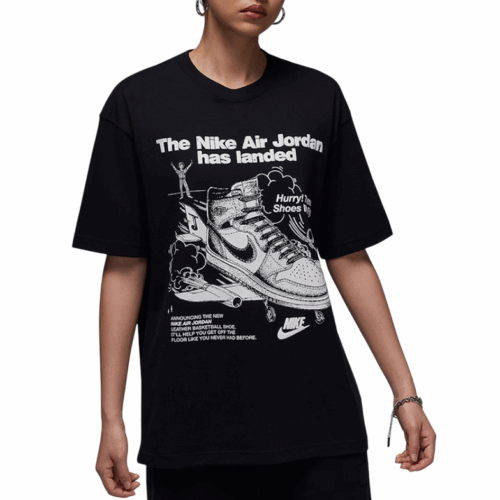 Koszulka damska Nike Jordan Shoes black