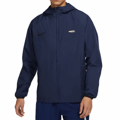 Kurtka męska Nike F.C. wiatrówka granat