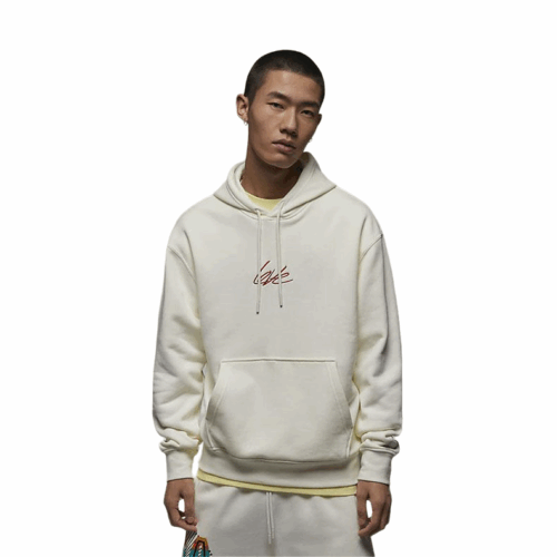 Bluza męska Nike Jordan Love kaptur kremowa