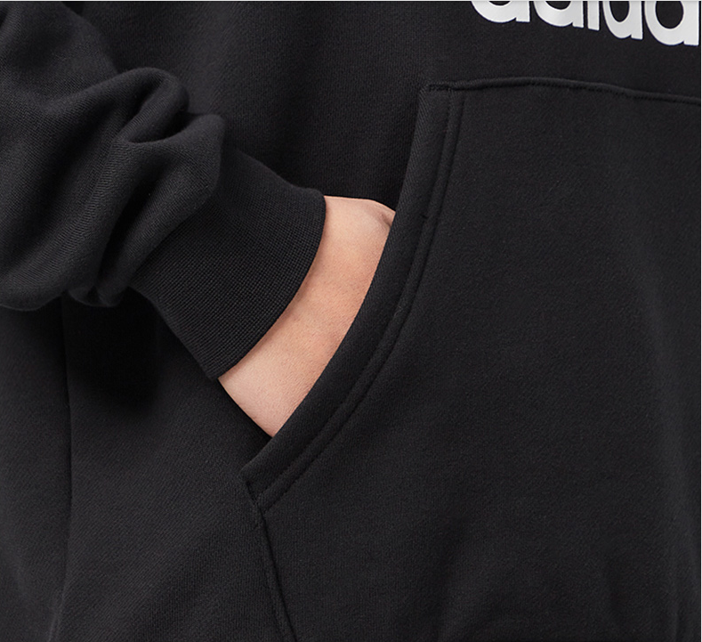 Bluza adidas z kapturem Orginals Worm Print czarna - obrazek 7