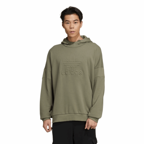 Bluza Adidas Originals kaptur oliwkowa