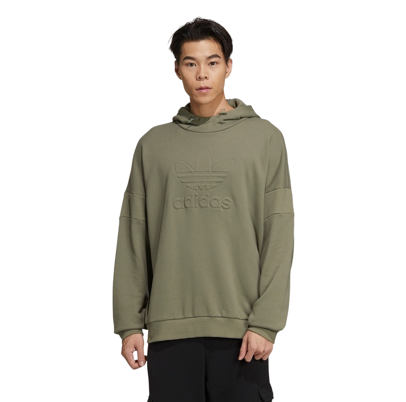 Bluza Adidas Originals kaptur oliwkowa