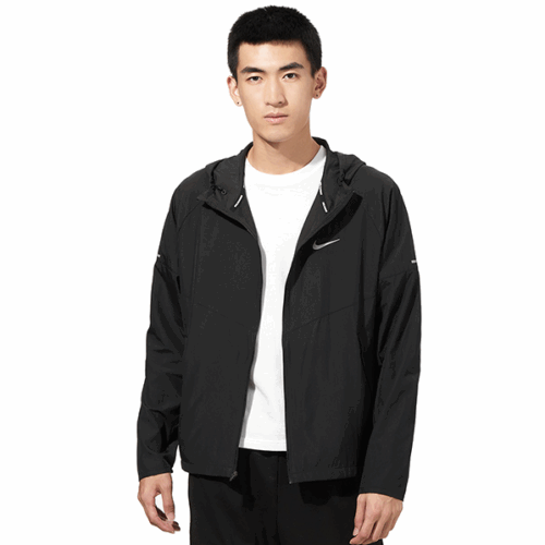 Kurtka Nike Repel Miler z kapturem czarna