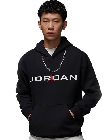 Bluza męska Nike Jordan Essentials kangurka black