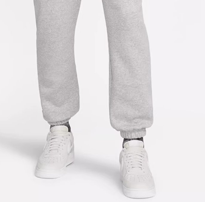 Spodnie męskie dresowe Nike Sportswear szare - obrazek 3