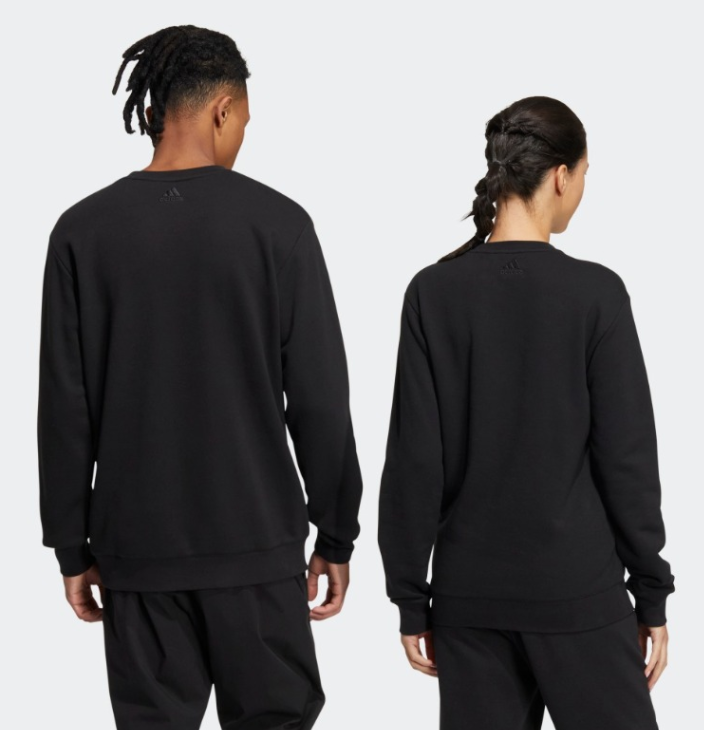 Bluza Adidas unisex czarna - obrazek 2