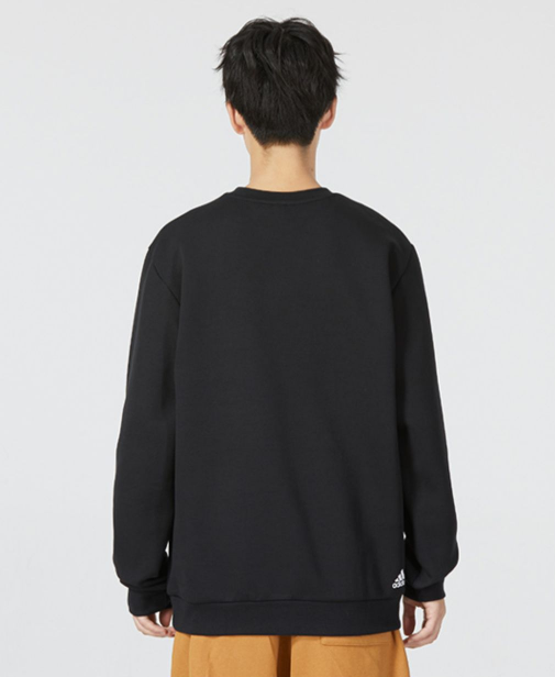 Bluza Adidas GFX Crew black - obrazek 3