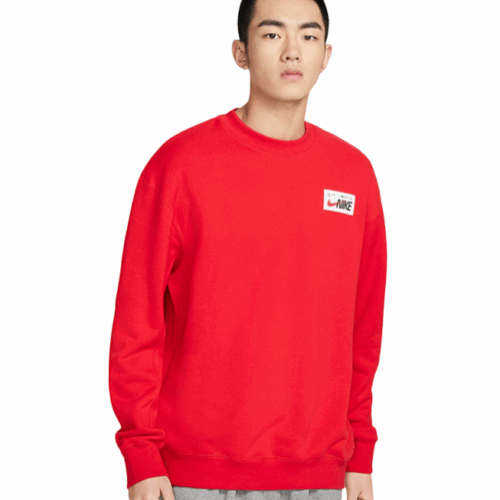 Bluza męska Nike NSW logo czerwona