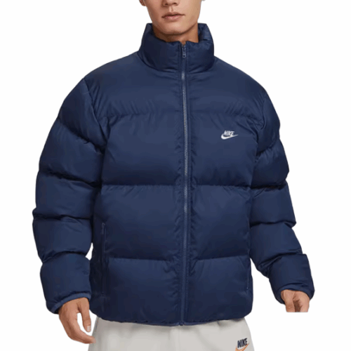 Kurtka męska Nike Sportswear Club puchowa blue