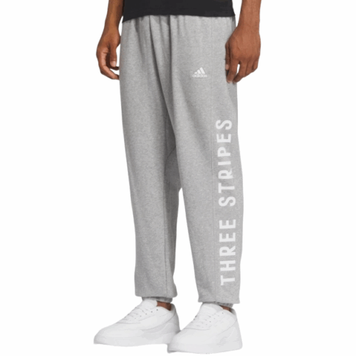 Spodnie dresowe męskie Adidas 3-Stripes grey