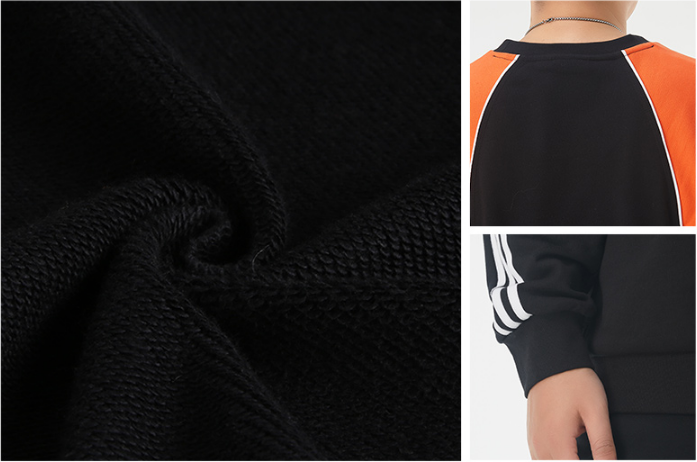 Bluza Adidas Trefoil Absrtact czarna - obrazek 5