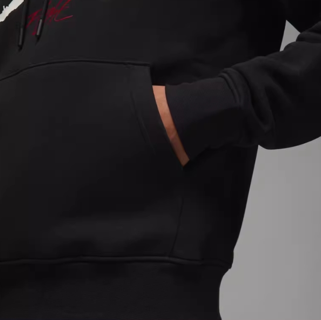 Bluza męska Nike Jordan Essentials kangurka black - obrazek 4