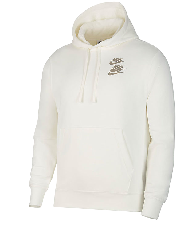 Bluza Nike Sportswear Worldtour z kapturem biała