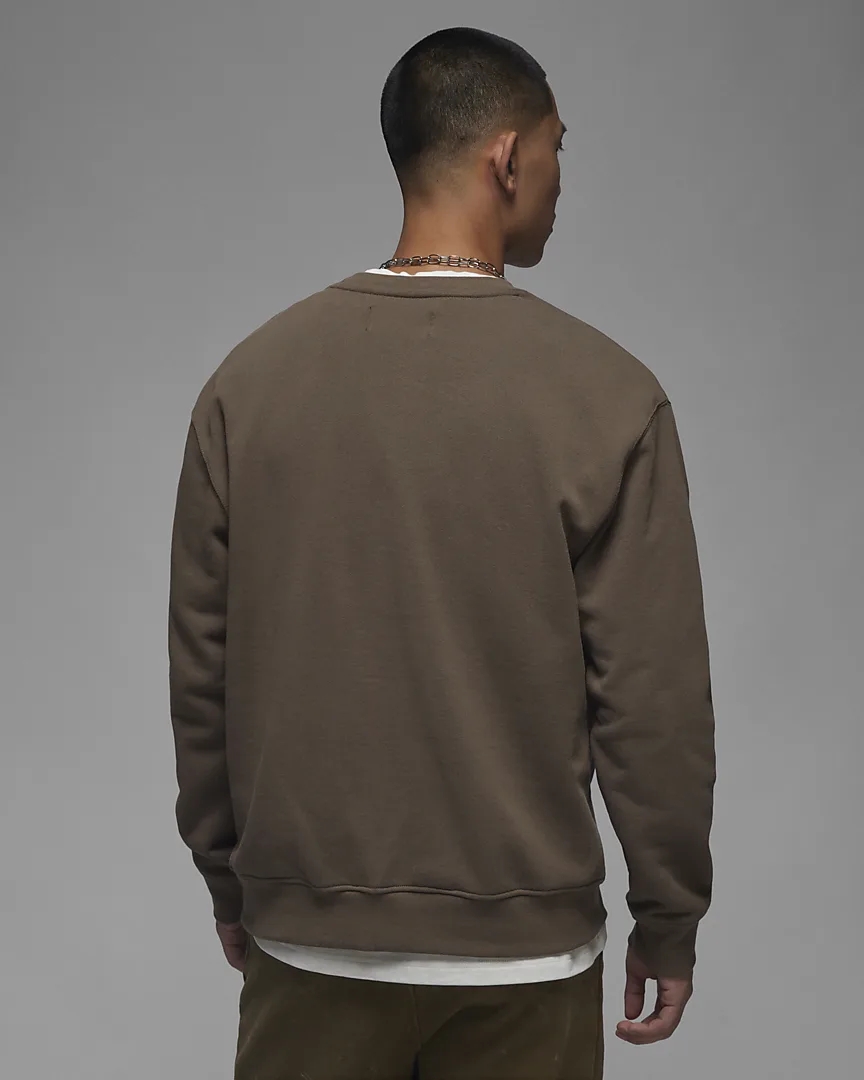 Bluza męska Nike Air Jordan Logo round dark brown - obrazek 4