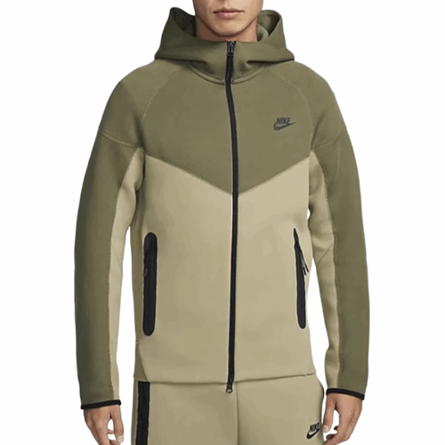 Bluza męska Nike Sportswear rozpinana brązowa