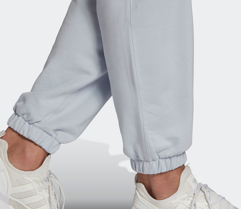 Spodnie sportowe Adidas Adicolor Premium błękitne - obrazek 3