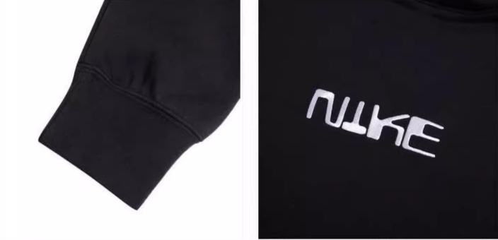 Bluza męska Nike Club Fleece kaptur czarna - obrazek 6