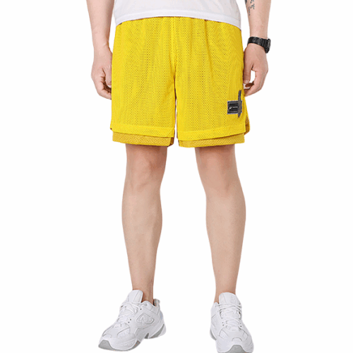 Spodenki treningowe Nike KD Basketball żółte