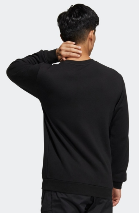 Bluza Adidas Logo czarna - obrazek 4