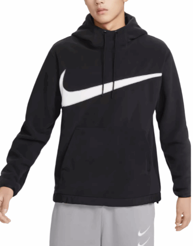 Bluza męska z kapturem Nike polarowa czarna
