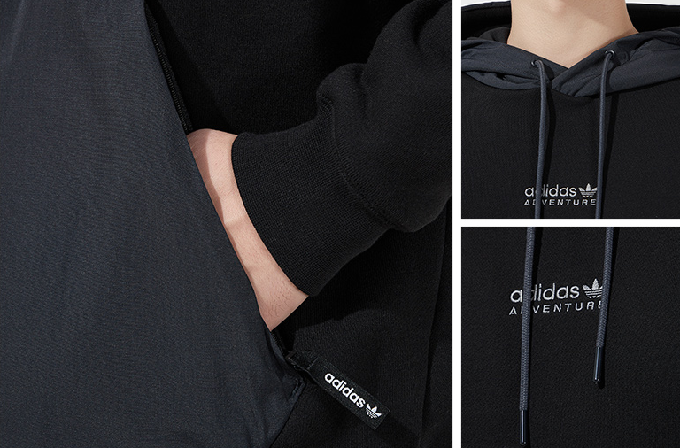 Bluza Adidas Originals Adventure czarna - obrazek 4