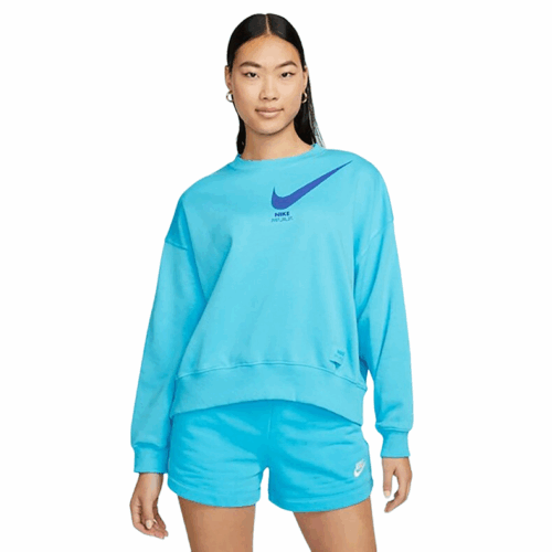 Bluza damska Nike Just Do It Street Style blue