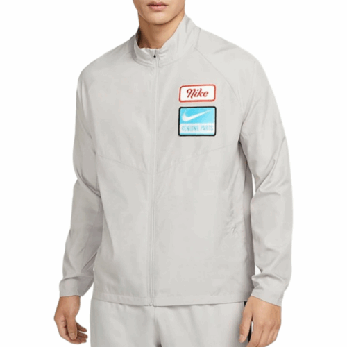 Kurtka męska Nike Dri-FIT wiatrówka szara