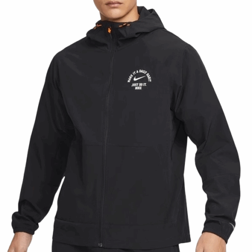 Kurtka Nike Running wiatrówka logo czarna