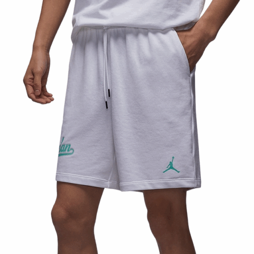 Spodenki męskie treningowe Jordan białe