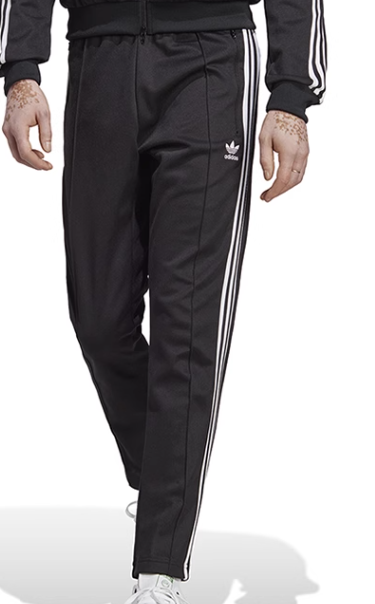 Spodnie dresowe męskie Adidas 3paski czarne