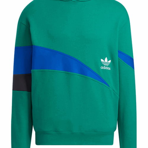 Bluza Adidas Originals z kapturem zielona