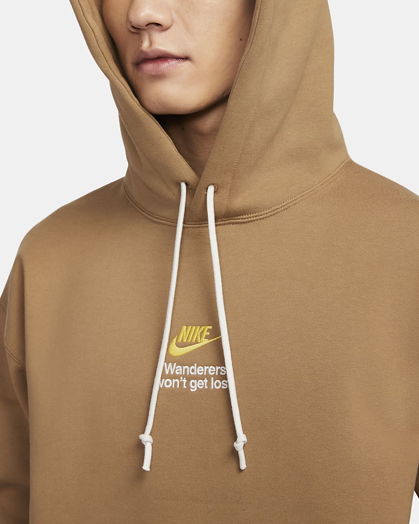 Bluza męska Nike AS logo brown - obrazek 4