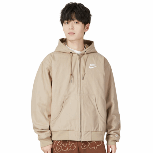 Kurtka Nike Sportswear kaptur ecru