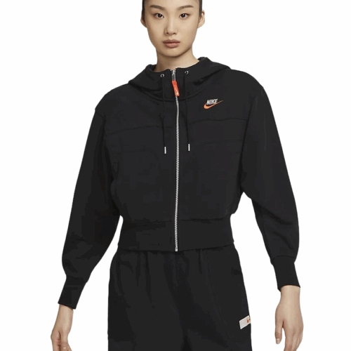 Bluza damska Nike Just Do It kaptur czarna