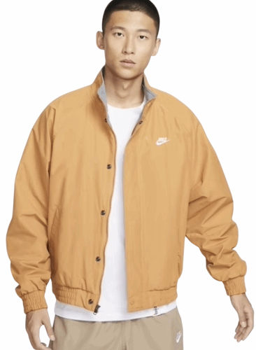 Kurtka męska Nike Club Futura ocieplana orange