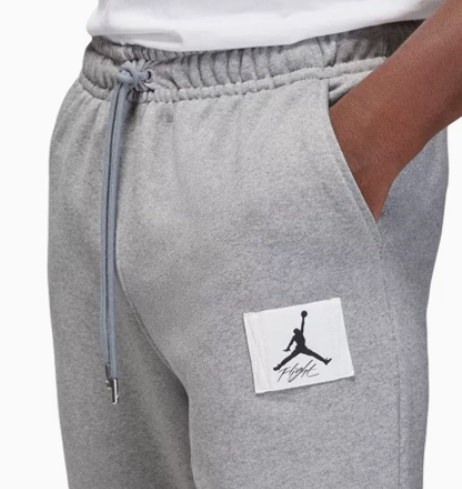 Spodnie sportowe Nike Essentials logo szare - obrazek 4