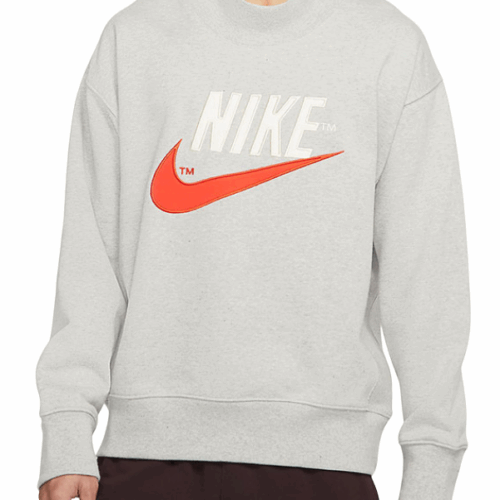 Bluza Nike Sportswear Overshirt logo szara