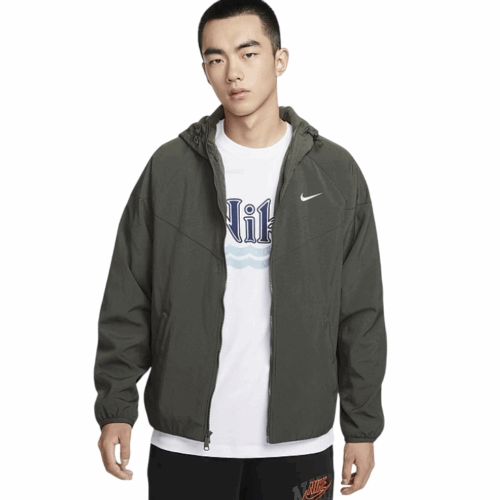 Kurtka męska Nike Windrunner kaptur czarna