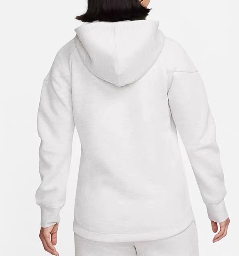 Bluza damska Nike NSW Tech Fleece szara - obrazek 2