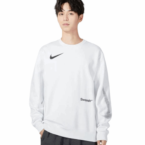 Bluza męska Nike Swoosh biała