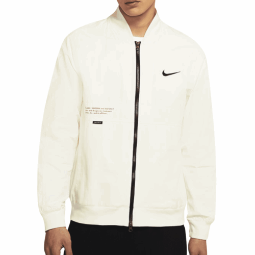 Kurtka Nike Sportswear Swoosh elegancka biała