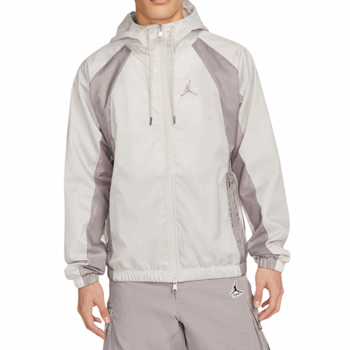 Kurtka Nike Jordan Jumpman z kapturem szara