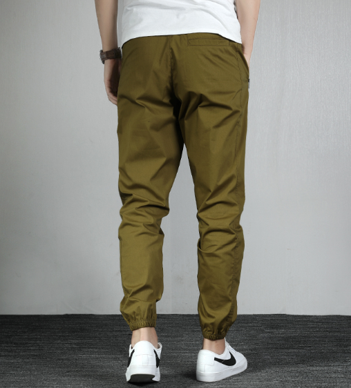 Spodnie sportowe Nike Jordan Jumpman oliwkowe - obrazek 3