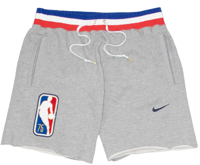 Spodenki treningowe Nike NBA Courtside szare