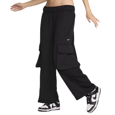 Spodnie dresowe damskie Nike Oversized Black