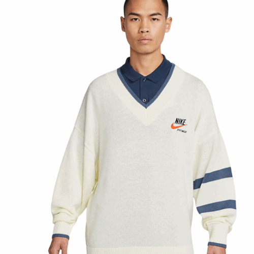 Sweter męski bluza Nike NSW biała