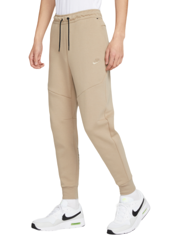 Spodnie męskie joggery Nike Tech brązowe