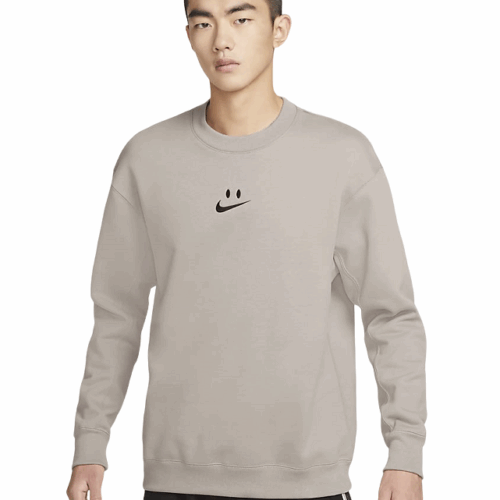 Bluza Nike Swoosh Sweatshirt brązowa